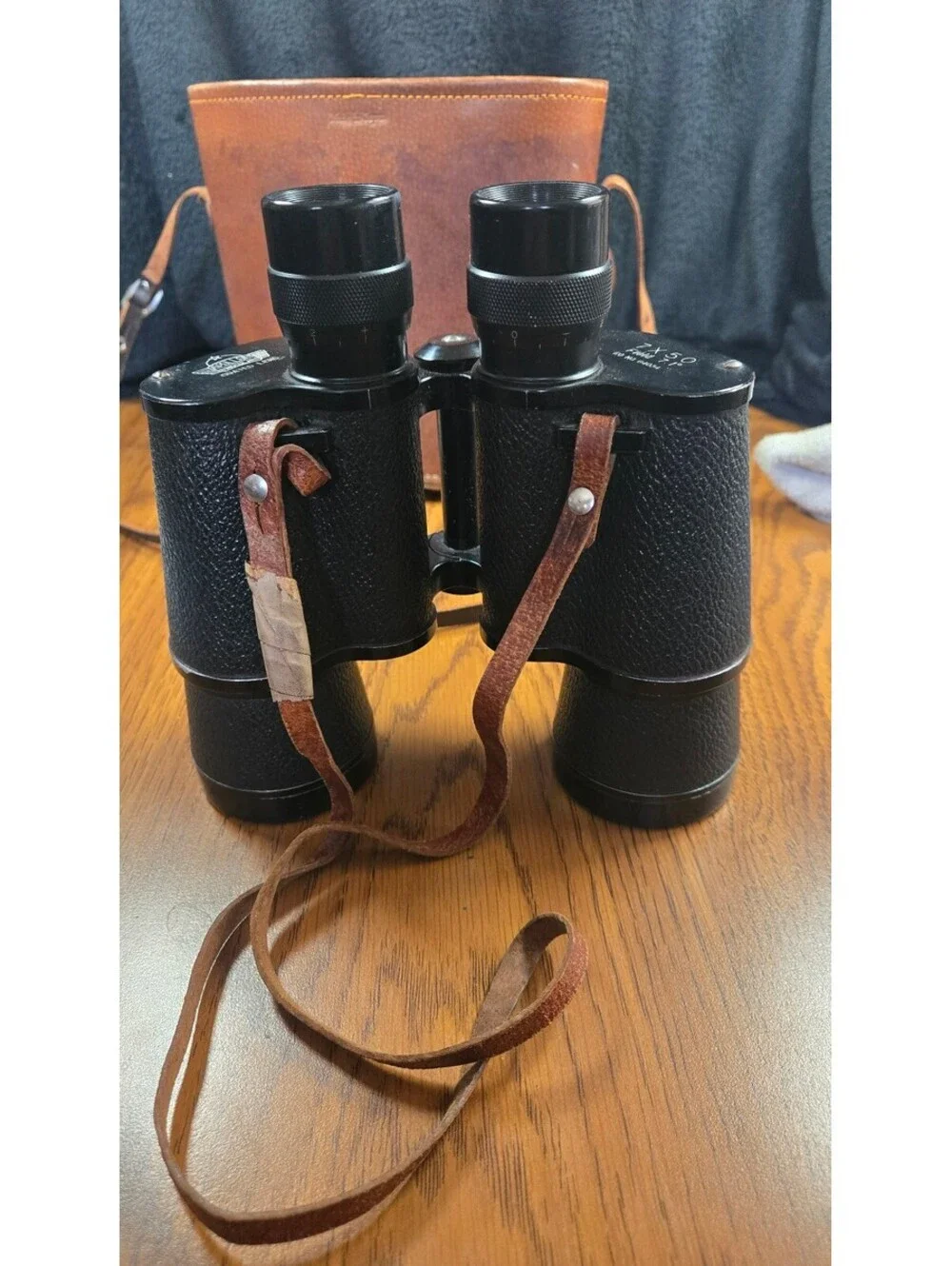 Apollon 7x50 Coated Lens Binoculars with Leather Case